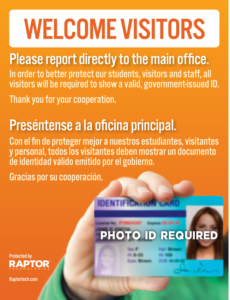 Welcome Visitors flyer